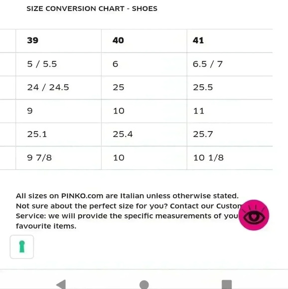 SALE Pinko Bird monogram white sneakers sz 41 New - Picture 3 of 3